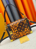 Louis Vuitton Side Trunk Leopard-Print Handbag — hero