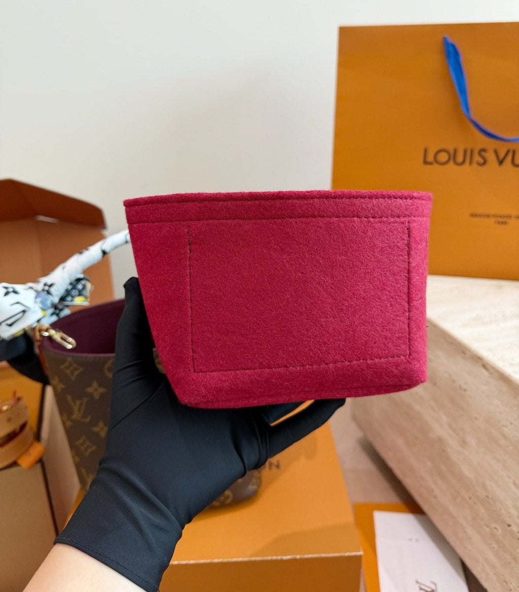 Louis Vuitton All In BB Monogram Bucket Bag — detail