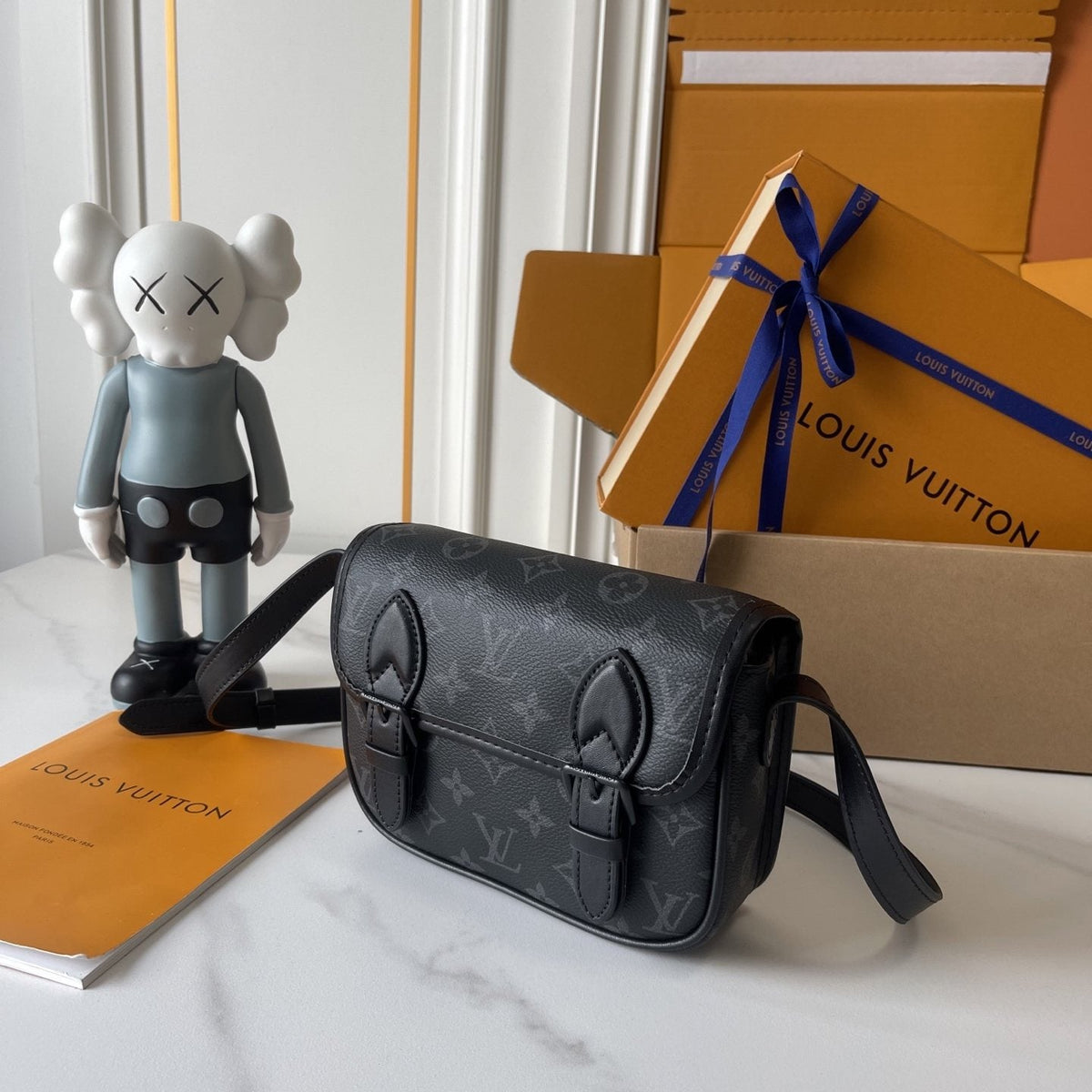 Louis Vuitton Satchel Mini Monogram Crossbody Bag — front