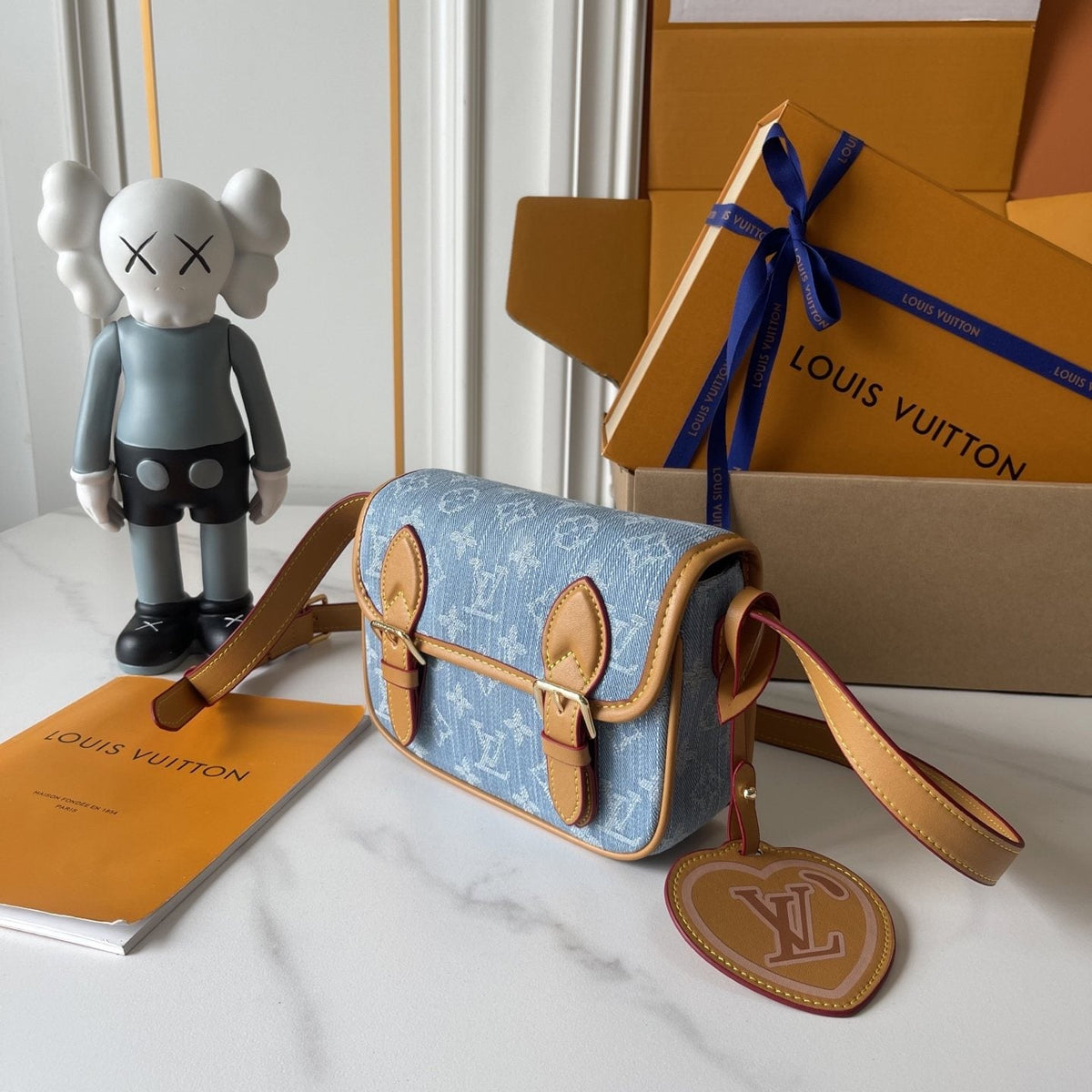 Louis Vuitton Satchel Mini Monogram Crossbody Bag — front