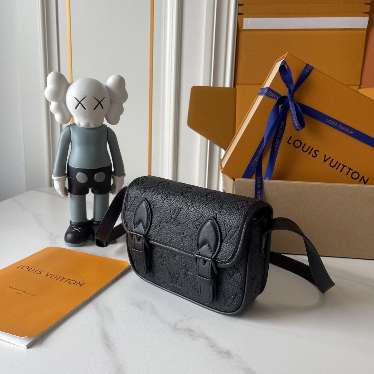 Louis Vuitton Satchel Mini Monogram Crossbody Bag — front