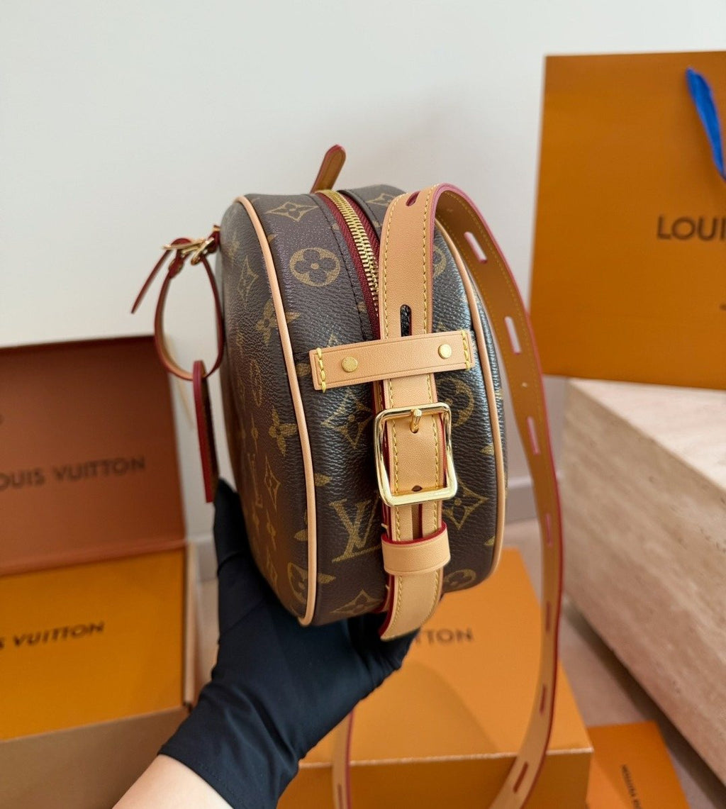 Louis Vuitton Circular Monogram Shoulder Bag — side