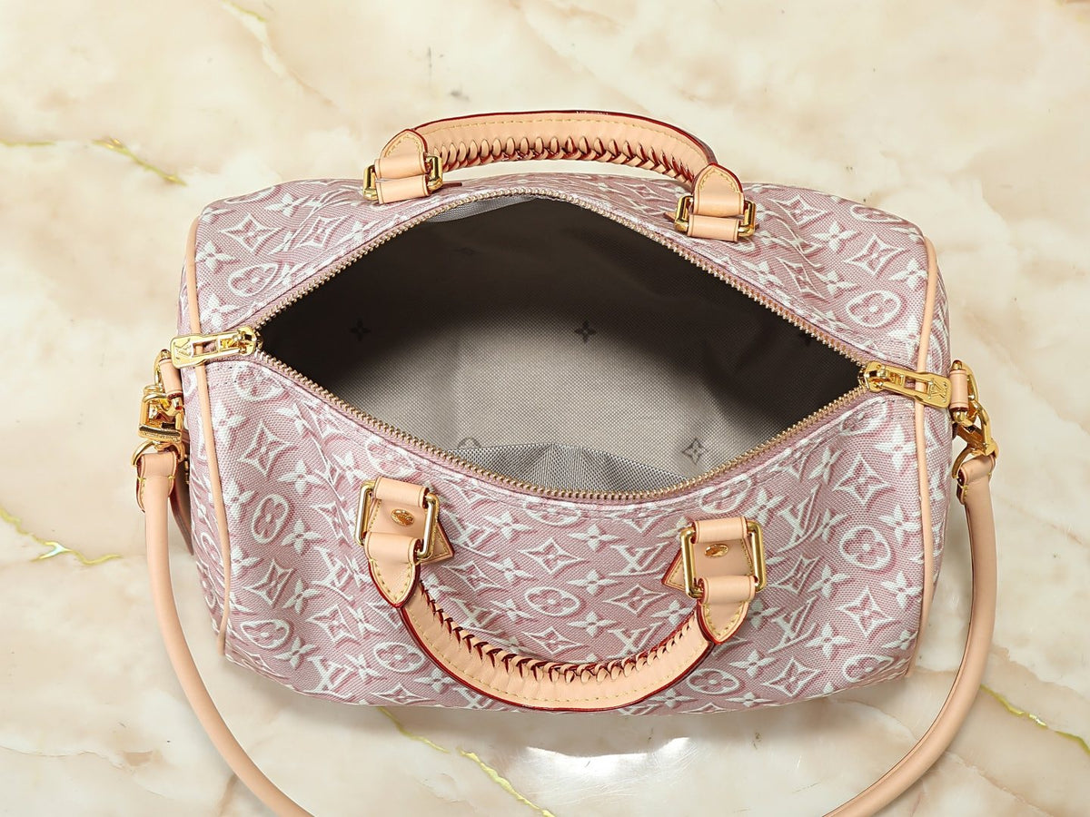Louis Vuitton Speedy Soft Monogram Emblème Bag — detail