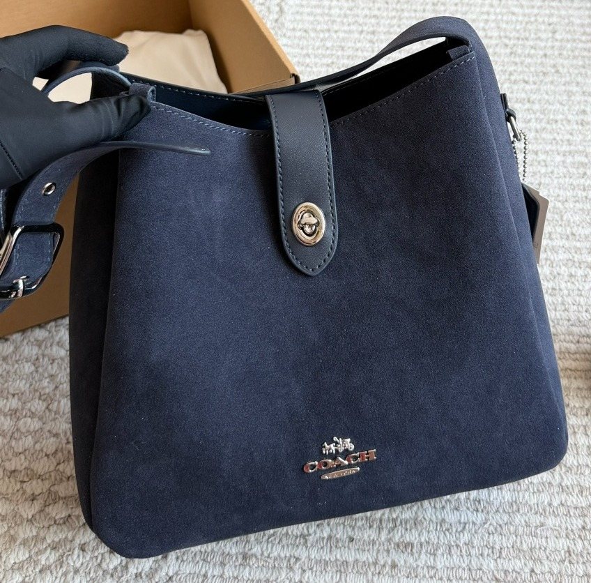 Coach Rounded-Tab Bucket Bag — front