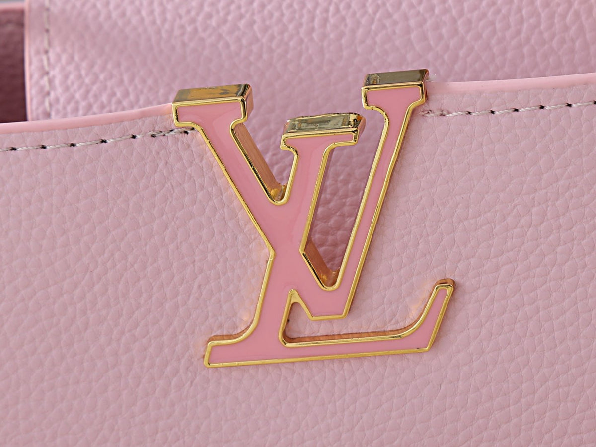 Louis Vuitton Capucines East-West Chain Top-Handle Bag — detail