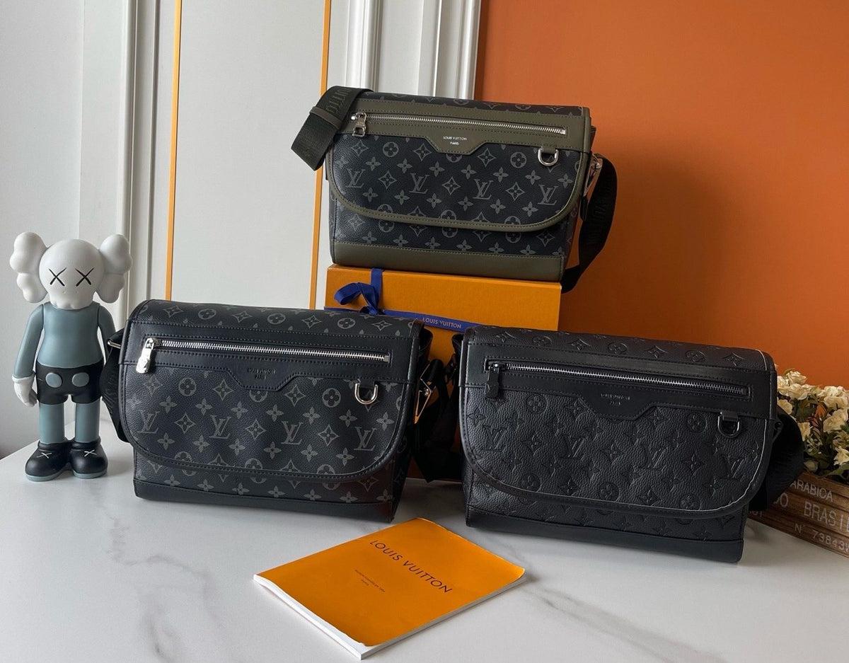 Louis Vuitton Courrier Monogram Messenger Bag — front