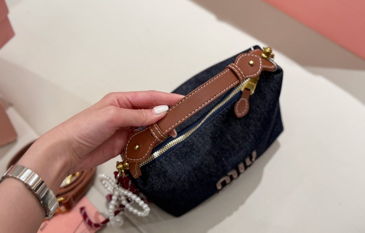 Miu Miu Mini Lunchbox Top-Handle Shoulder Bag — detail