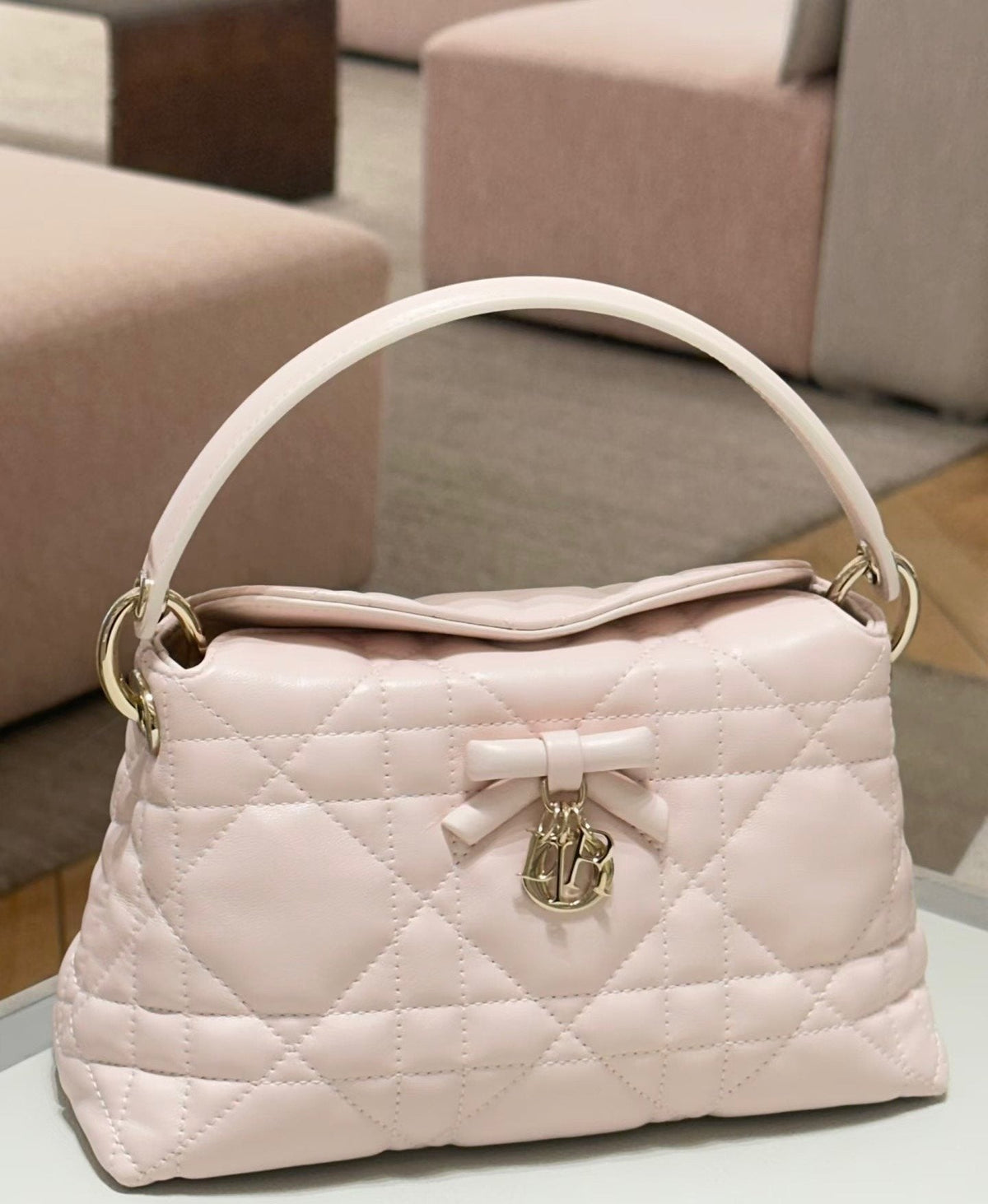 Dior Adiorable Top Handle Bow Bag — hero