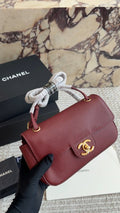 Chanel Maxi Flap Leather Shoulder Bag — hero