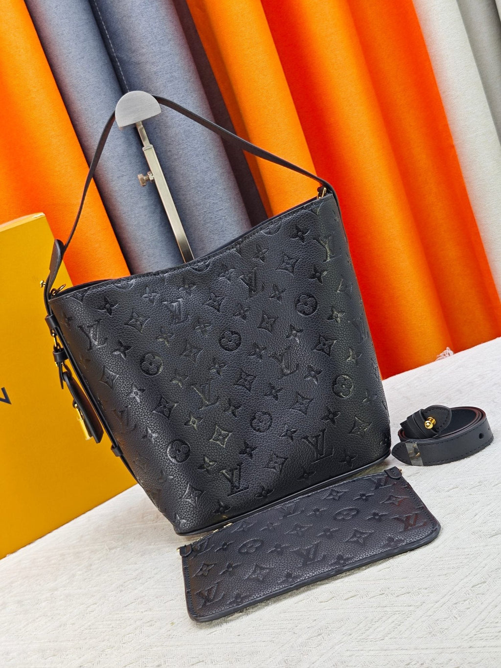 Louis Vuitton All In Monogram Bucket Bag — hero