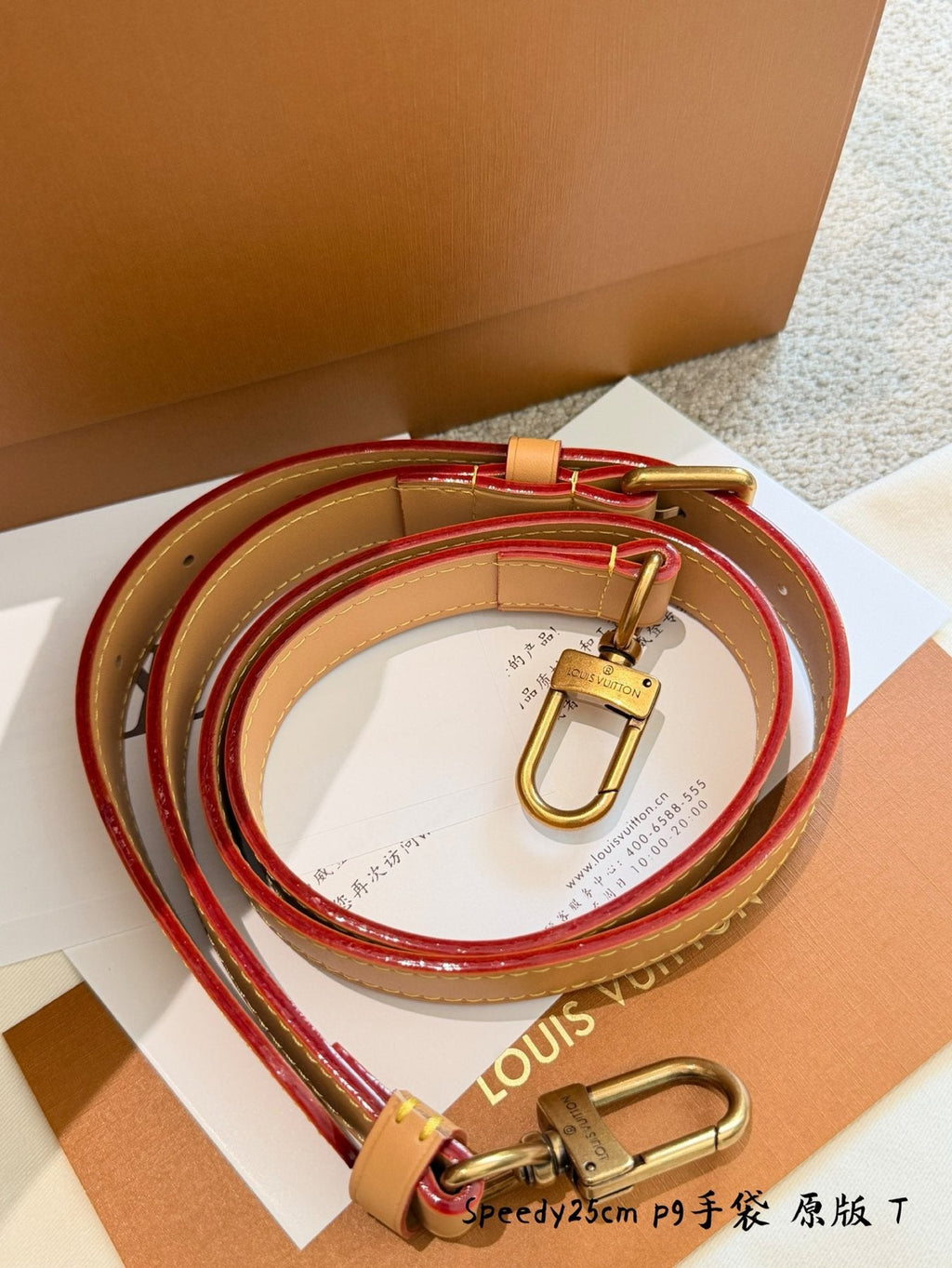 Louis Vuitton Speedy Monogram Handbag — detail
