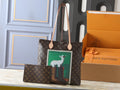 Louis Vuitton Carry It Monogram Animal Artwork Tote — hero
