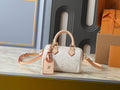 Louis Vuitton Nano Speedy Jacquard Top-Handle Bag — hero