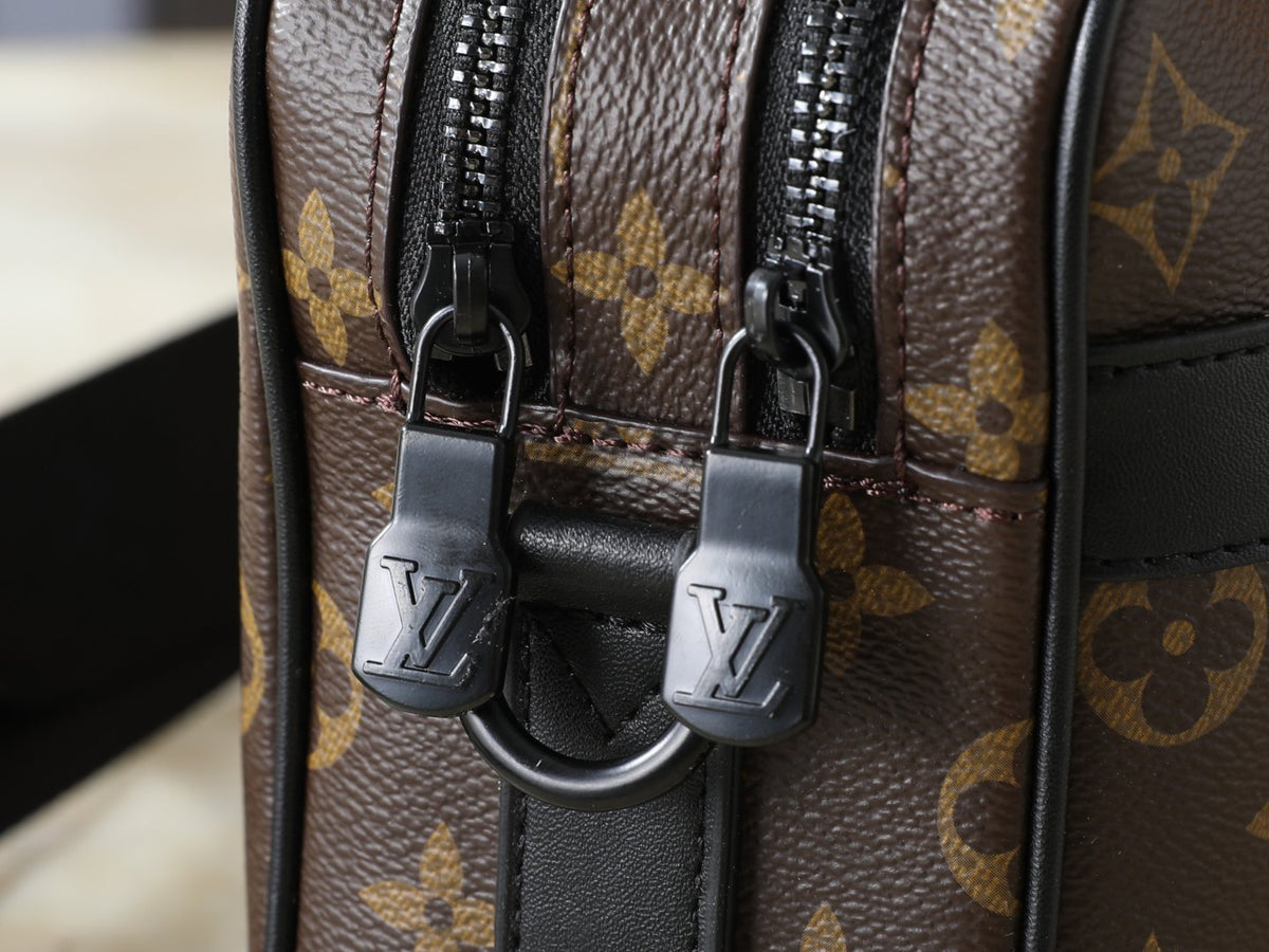 Louis Vuitton Alpha Monogram Messenger Bag — detail
