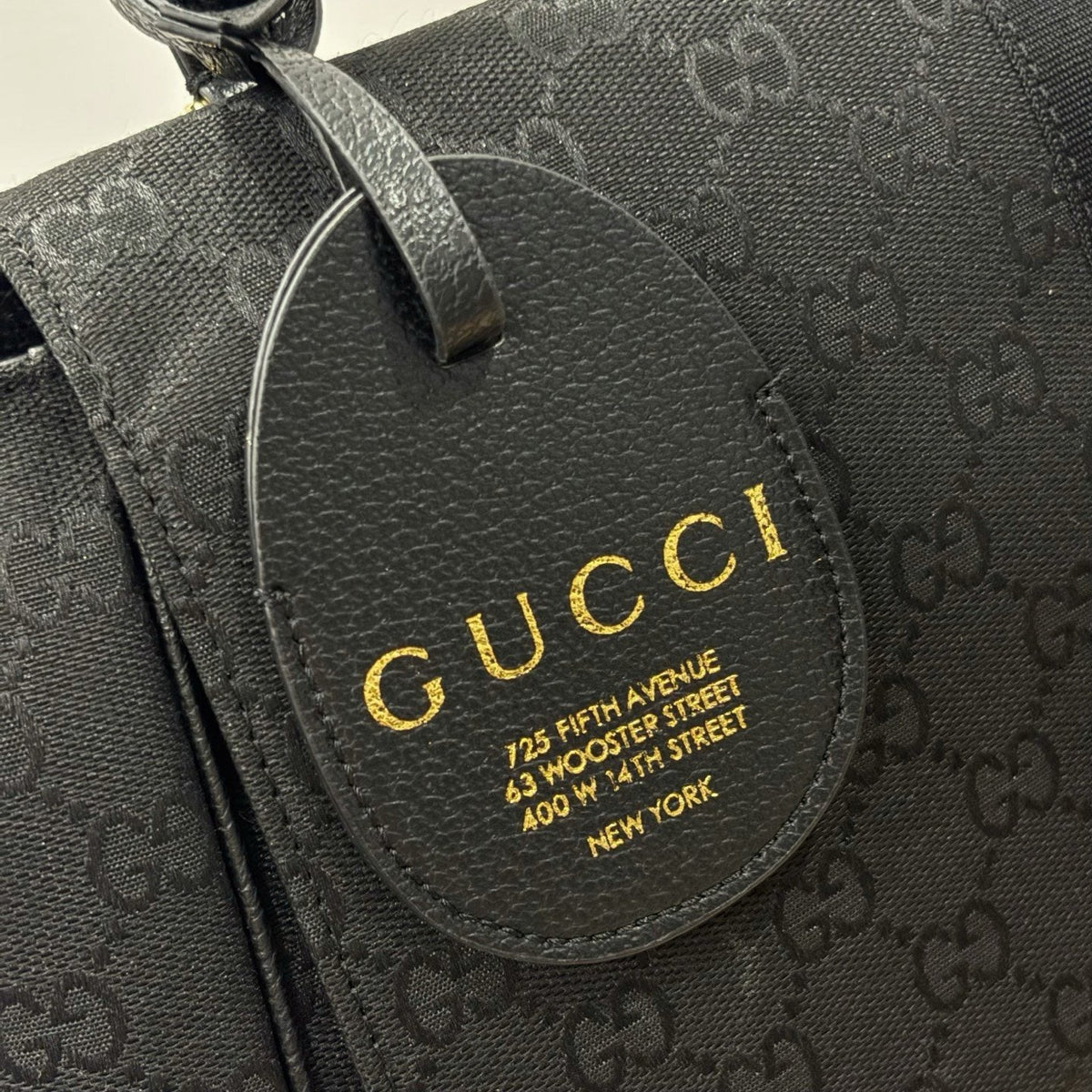Gucci Horsebit Flap Top-Handle Shoulder Bag — detail