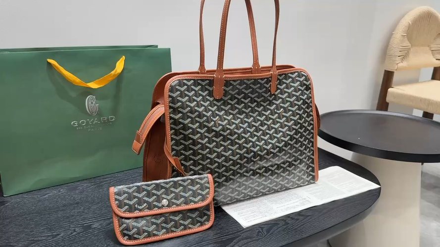 Goyard Hardy Patterned Tote Bag — hero