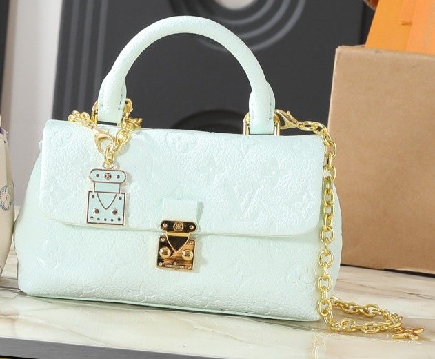 Louis Vuitton Nano Madeleine Monogram Top-Handle Bag — front