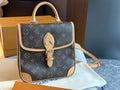 Louis Vuitton Monogram Curved-Flap Backpack — hero