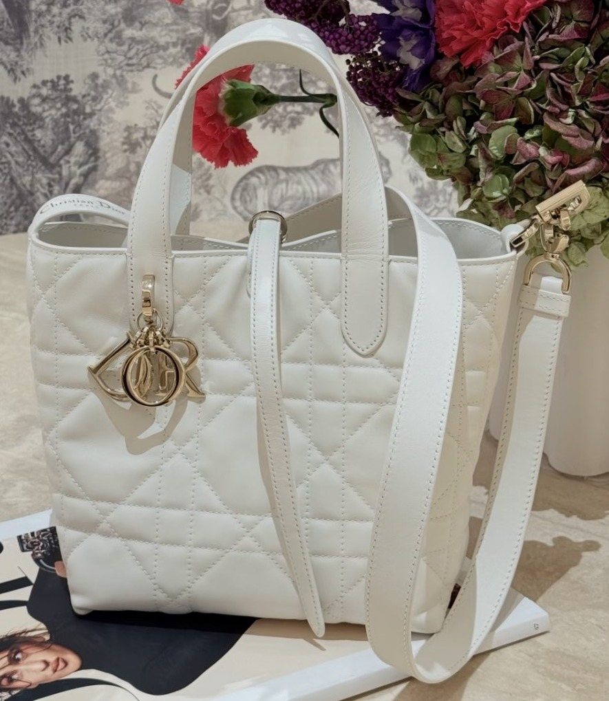 Dior Toujours Upright Quilted Handbag — front