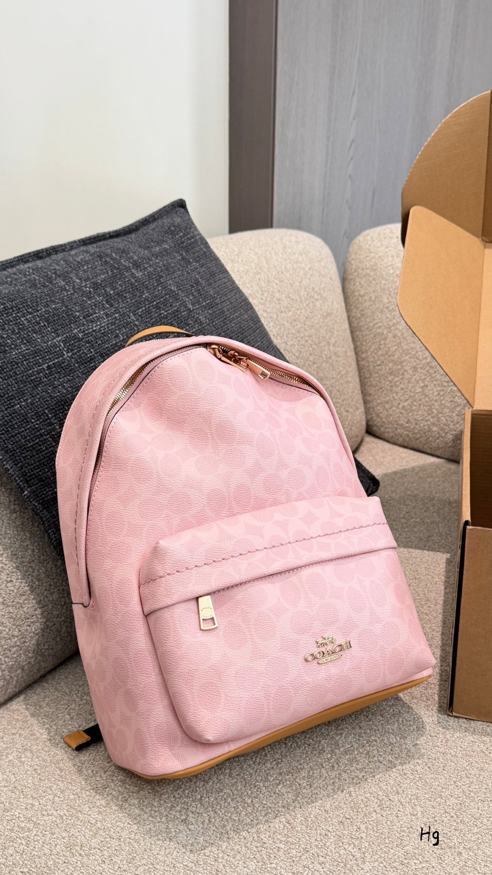 Coach Charlie Backpack — front